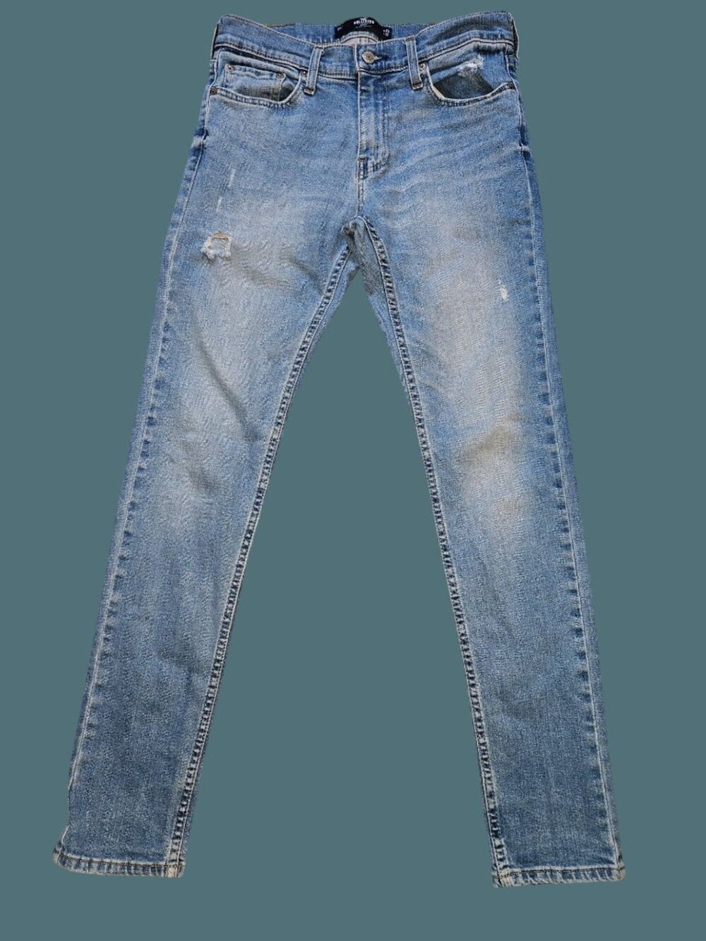 Hollister Skinny Epic Flex Distressed Jeans Women Size W29" L32"